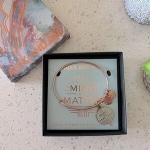 ALEX AND ANI mind over matter bracelet bangle EUC